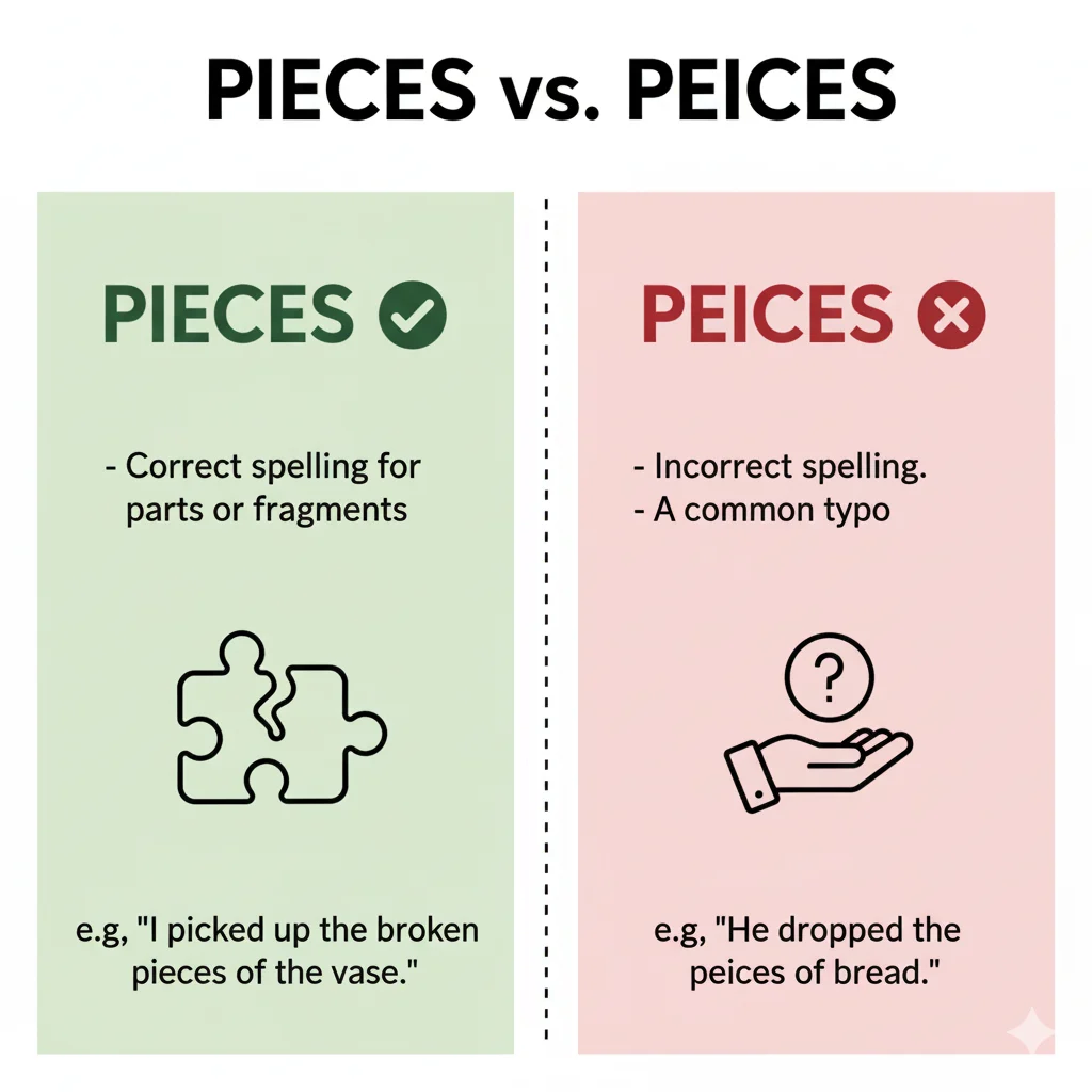 Peices /Pieces