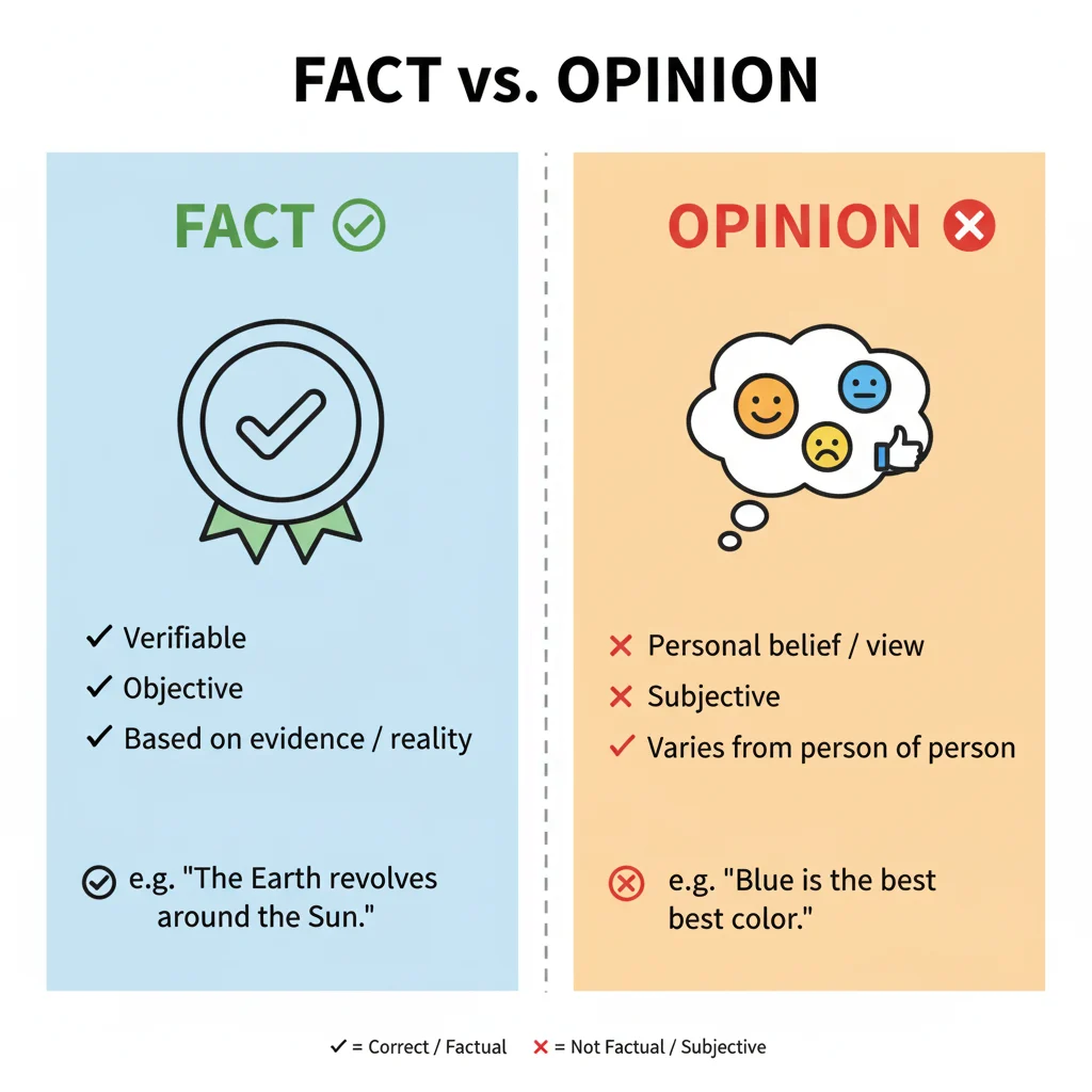 Fact / Opinion
