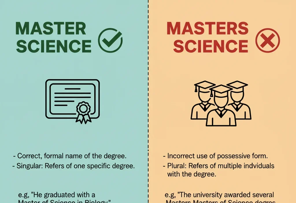 Master of Science / Masters of Science