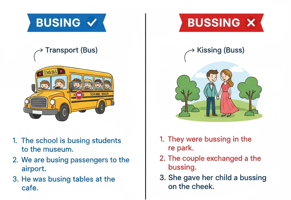 Busing vs Bussing