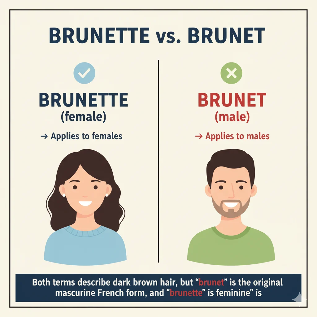 Brunette vs Brunet
