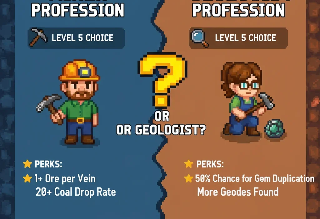 Stardew Miner or Geologist