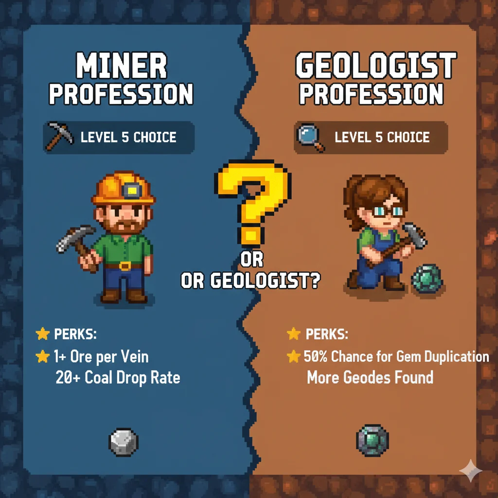 Stardew Miner or Geologist