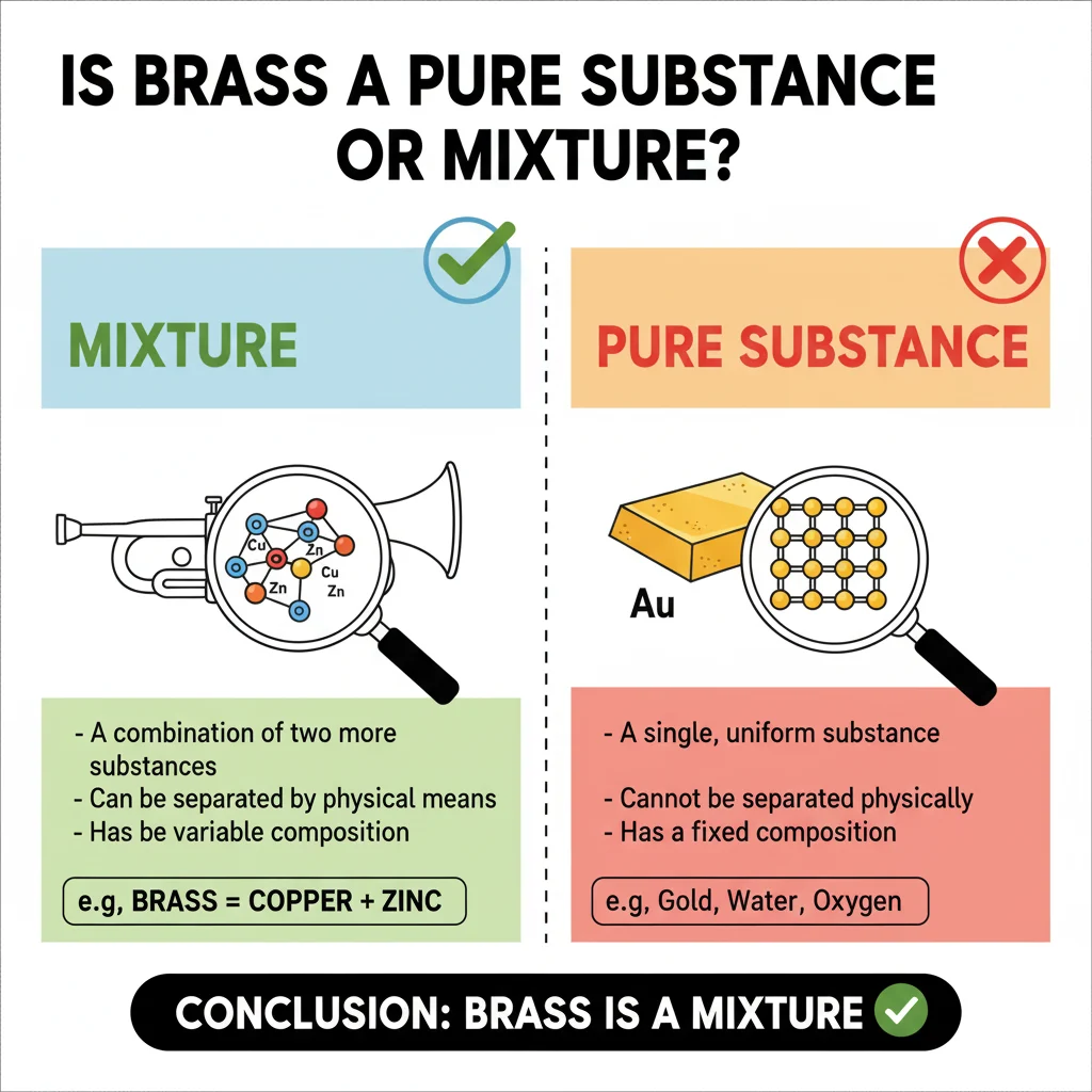 Is Brass a Pure Substance or Mixture