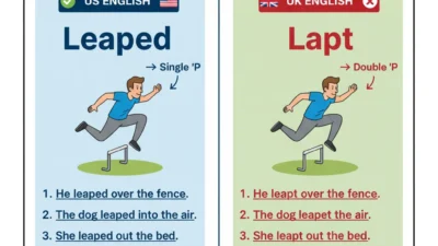 Leaped vs Leapt