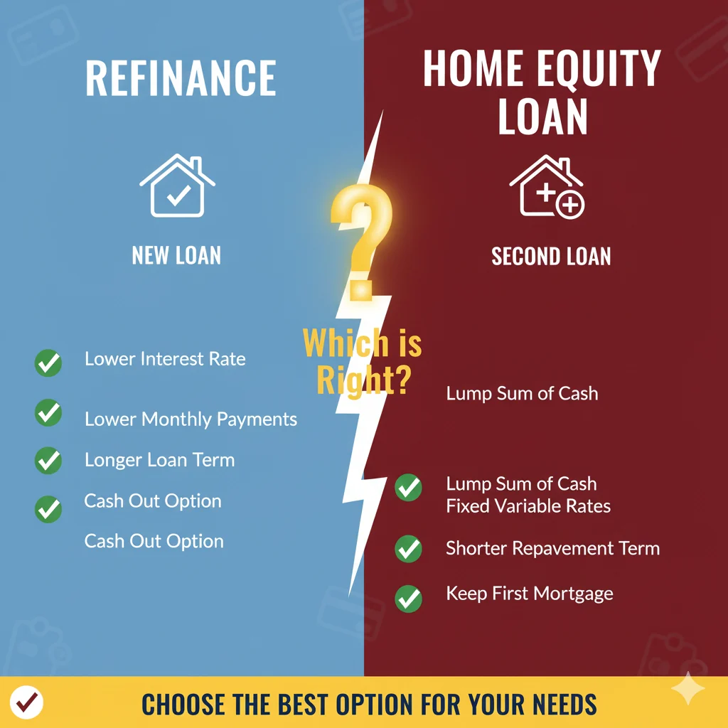 Refinance or Home Equity Loan