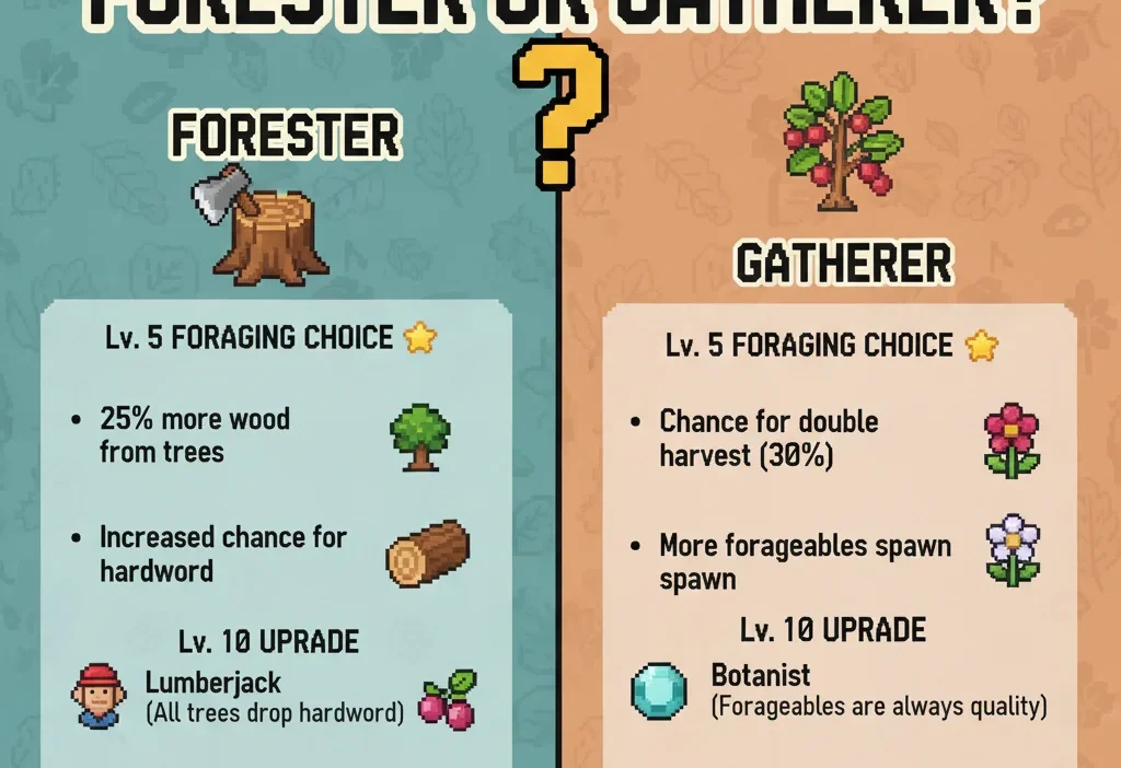 Forester or Gatherer Stardew