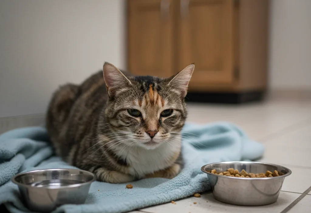 Cat Not Eating or Drinking: