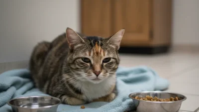 Cat Not Eating or Drinking: