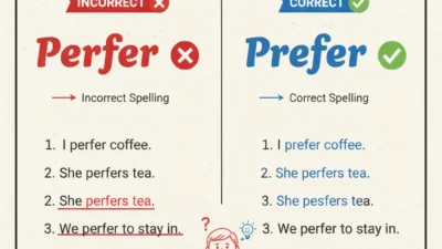 Perfer vs Prefer