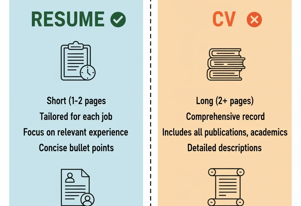 Resume or CV