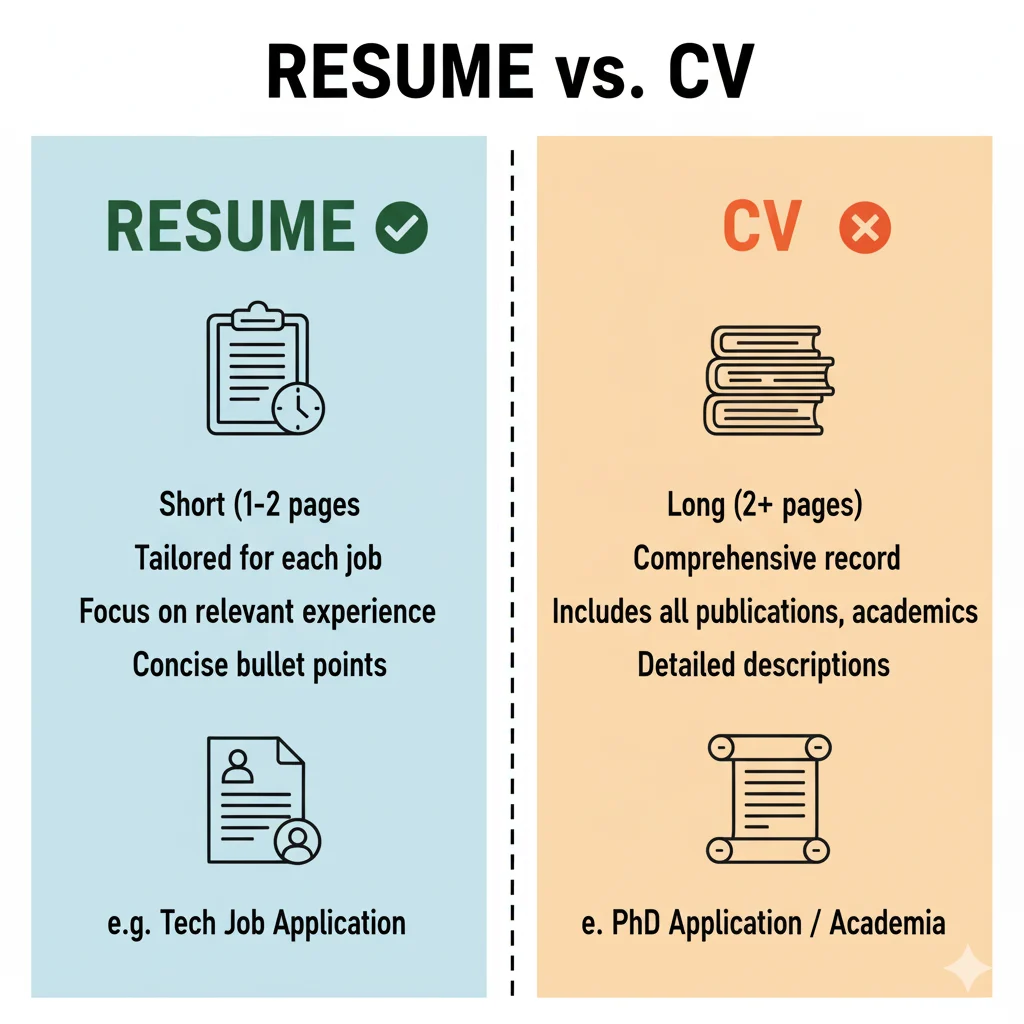 Resume or CV