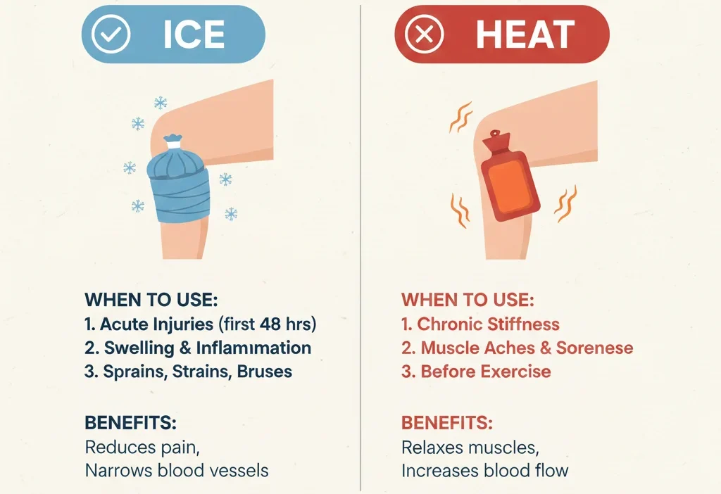 Ice or Heat for Knee Pain