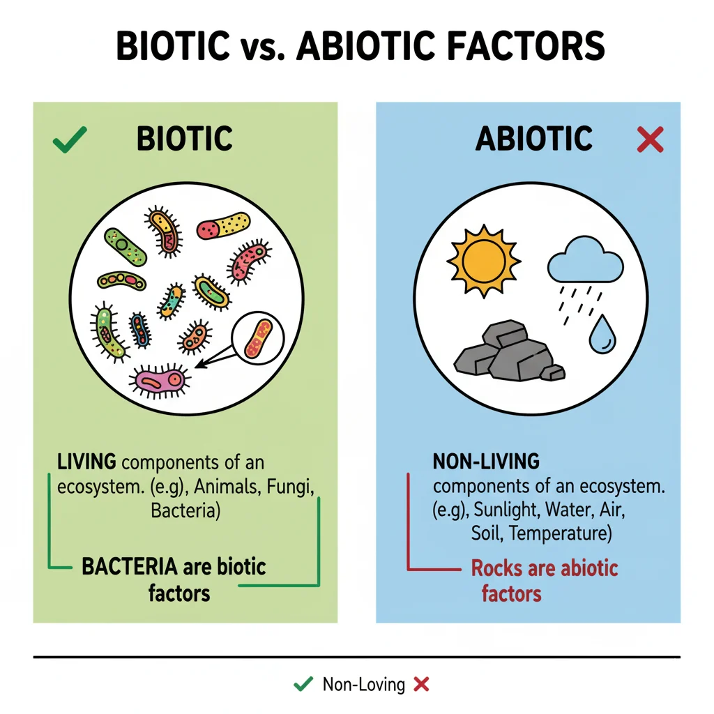 Bacteria Biotic or Abiotic