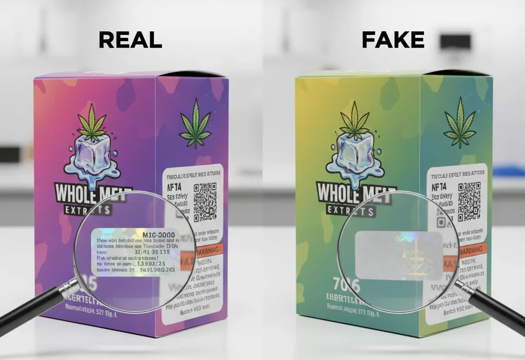 Whole Melt Extracts Real or Fake
