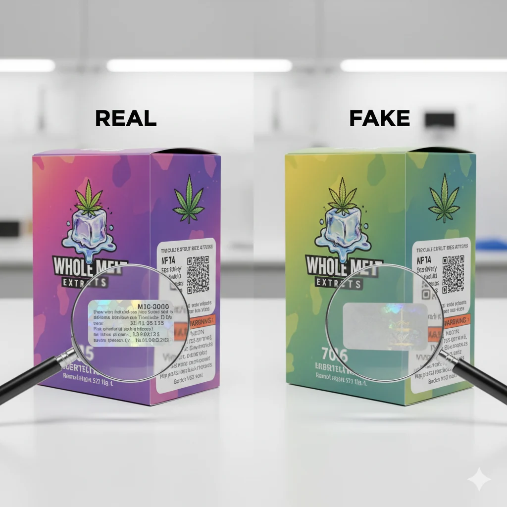Whole Melt Extracts Real or Fake