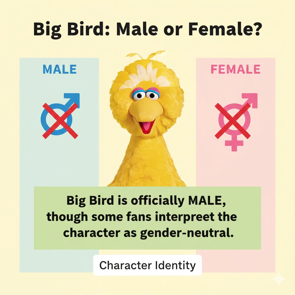 Is Big Bird a Boy or Girl