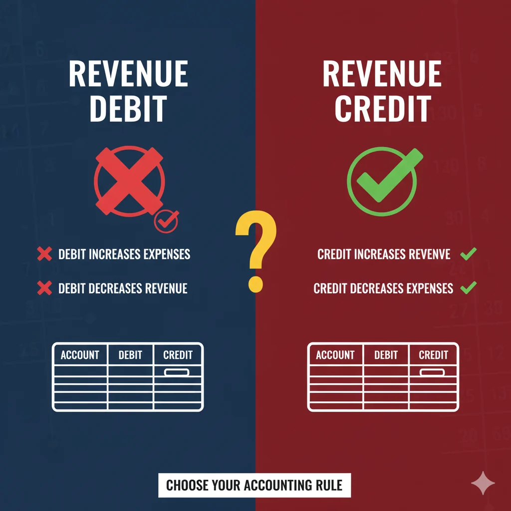 Revenue Debit or Credit