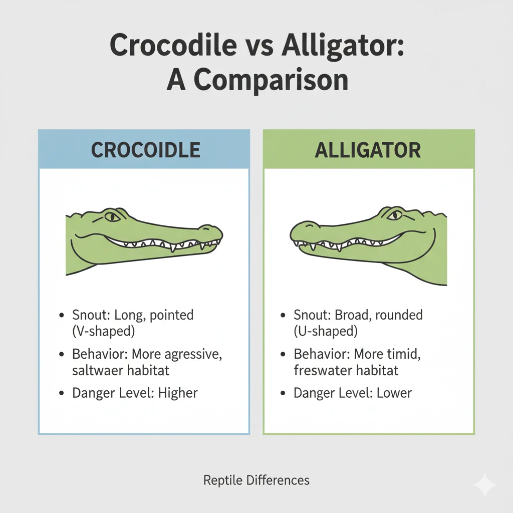 Are Crocodiles or Alligators More Dangerous