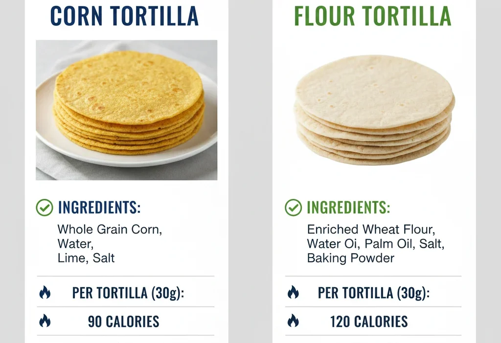 Are Corn or Flour Tortillas Healthier
