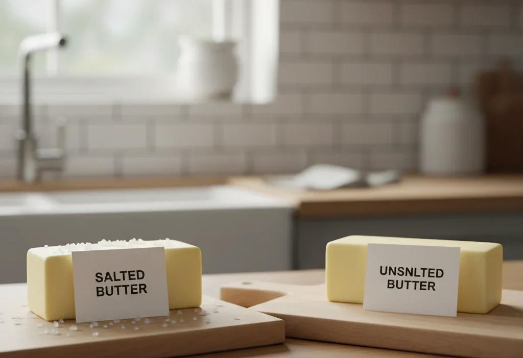 Salted or Unsalted Butter