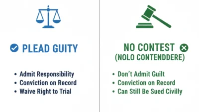 Is It Better to Plead Guilty or No Contest