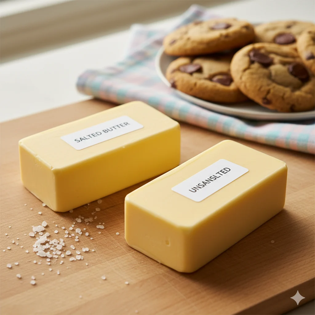 Salted or Unsalted Butter for Cookies