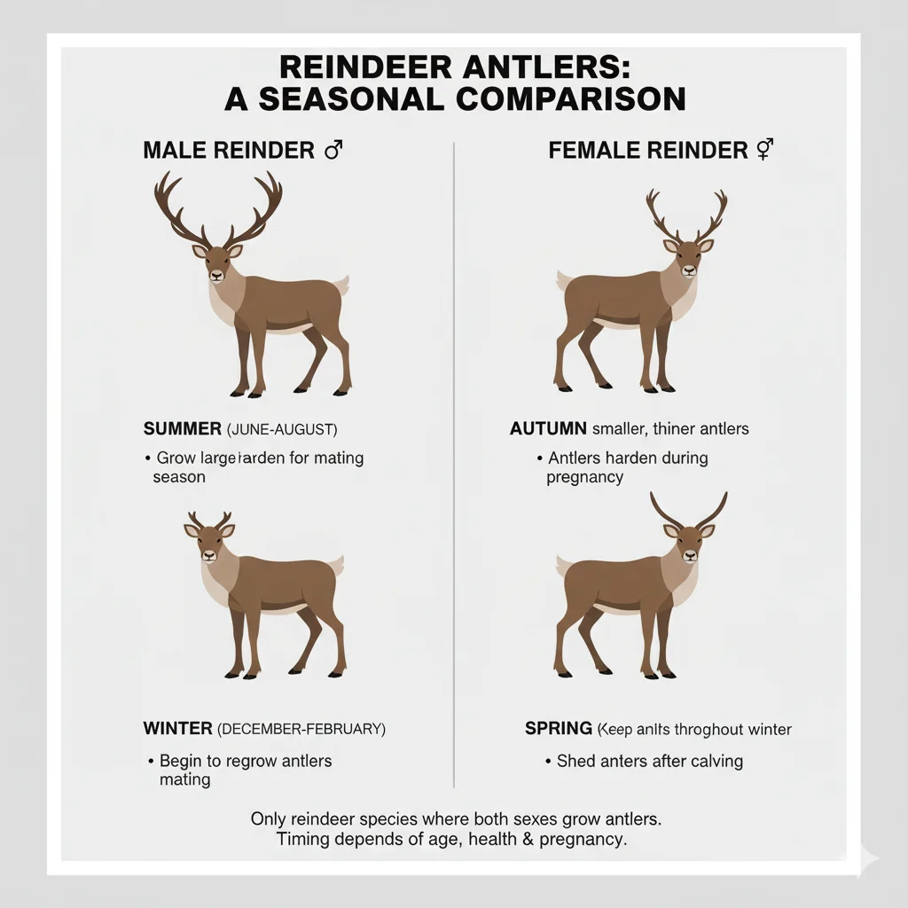 Are Santa’s Reindeer Male or Female?