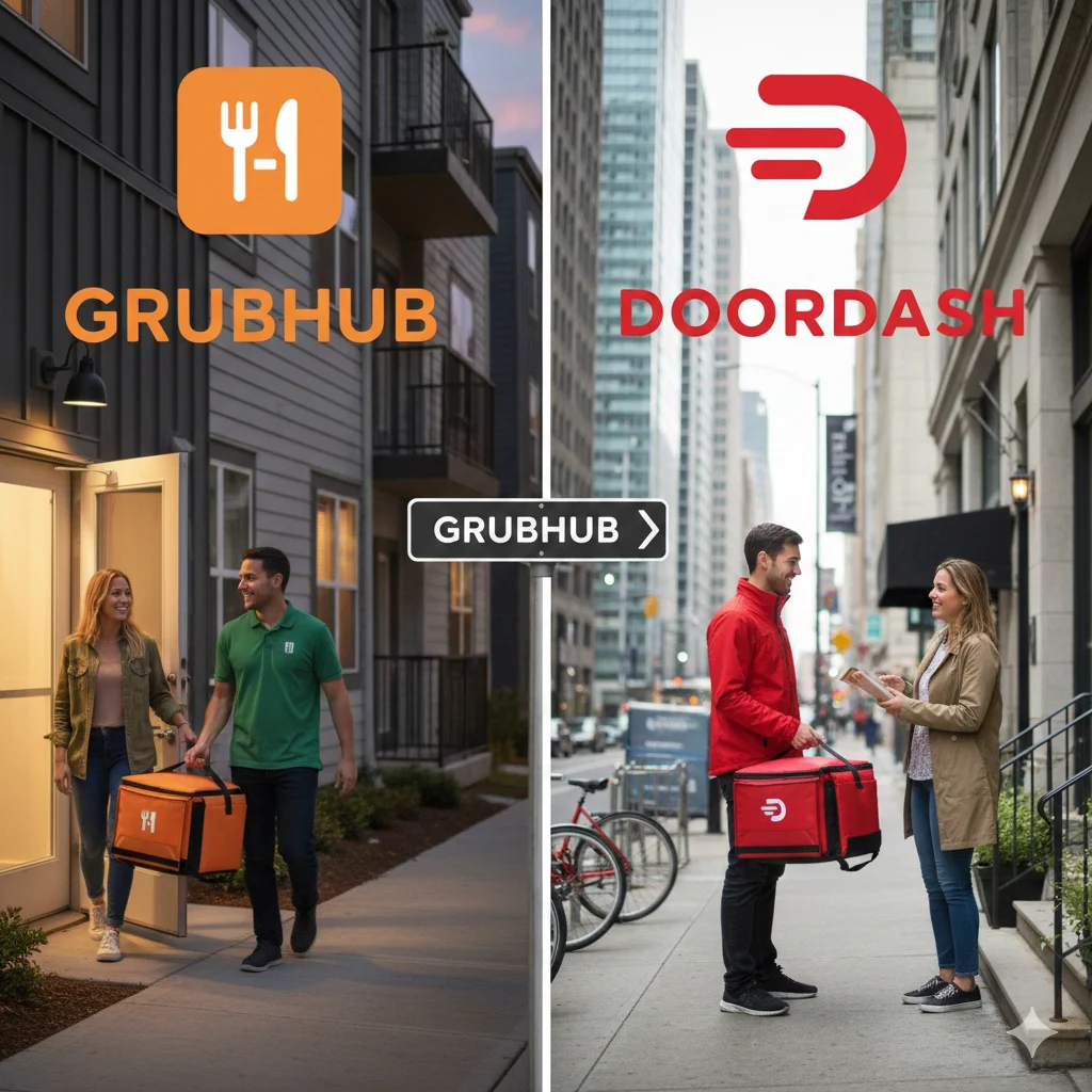 Grubhub or DoorDash
