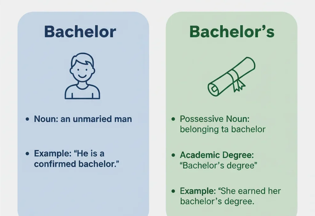 Bachelor or Bachelor’s