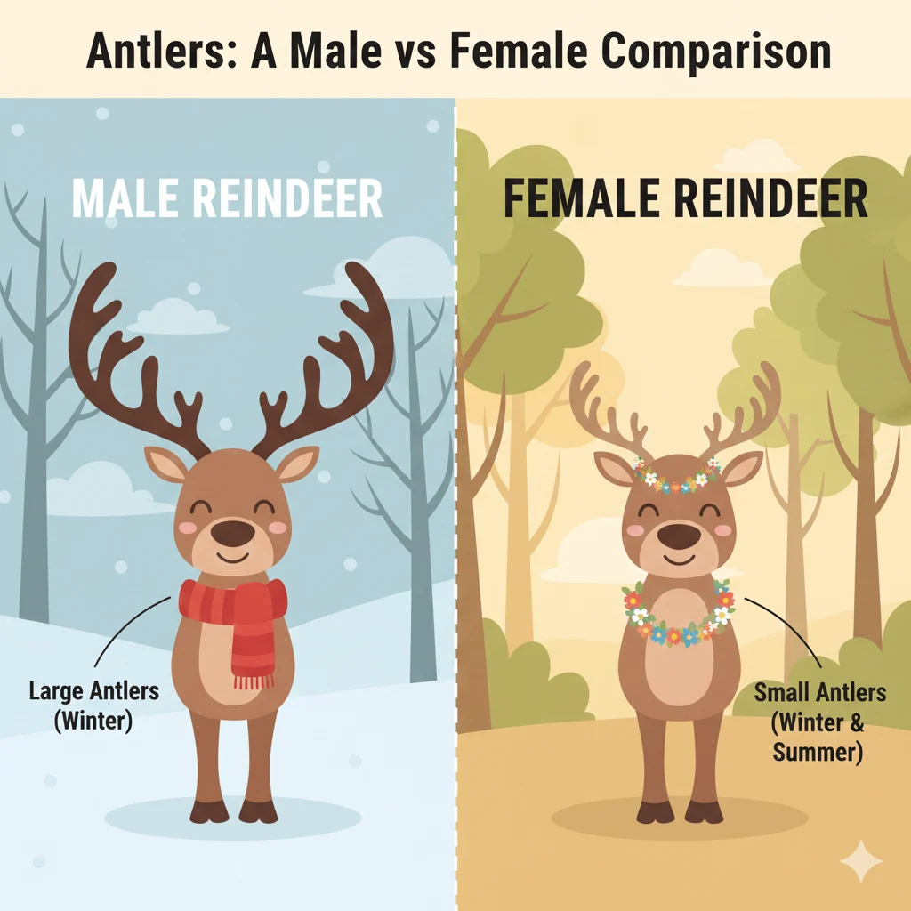 Santa’s Reindeer Male or Female
