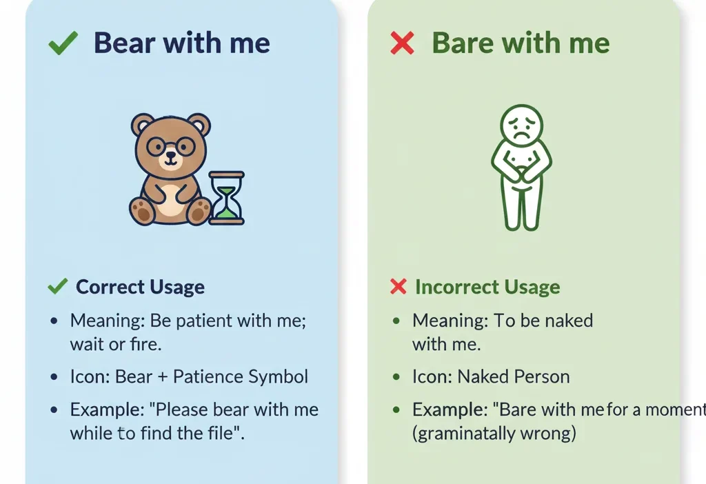 Is It Bear or Bare With Me