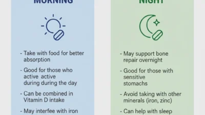 When to Take Calcium Tablets: Morning or Night?