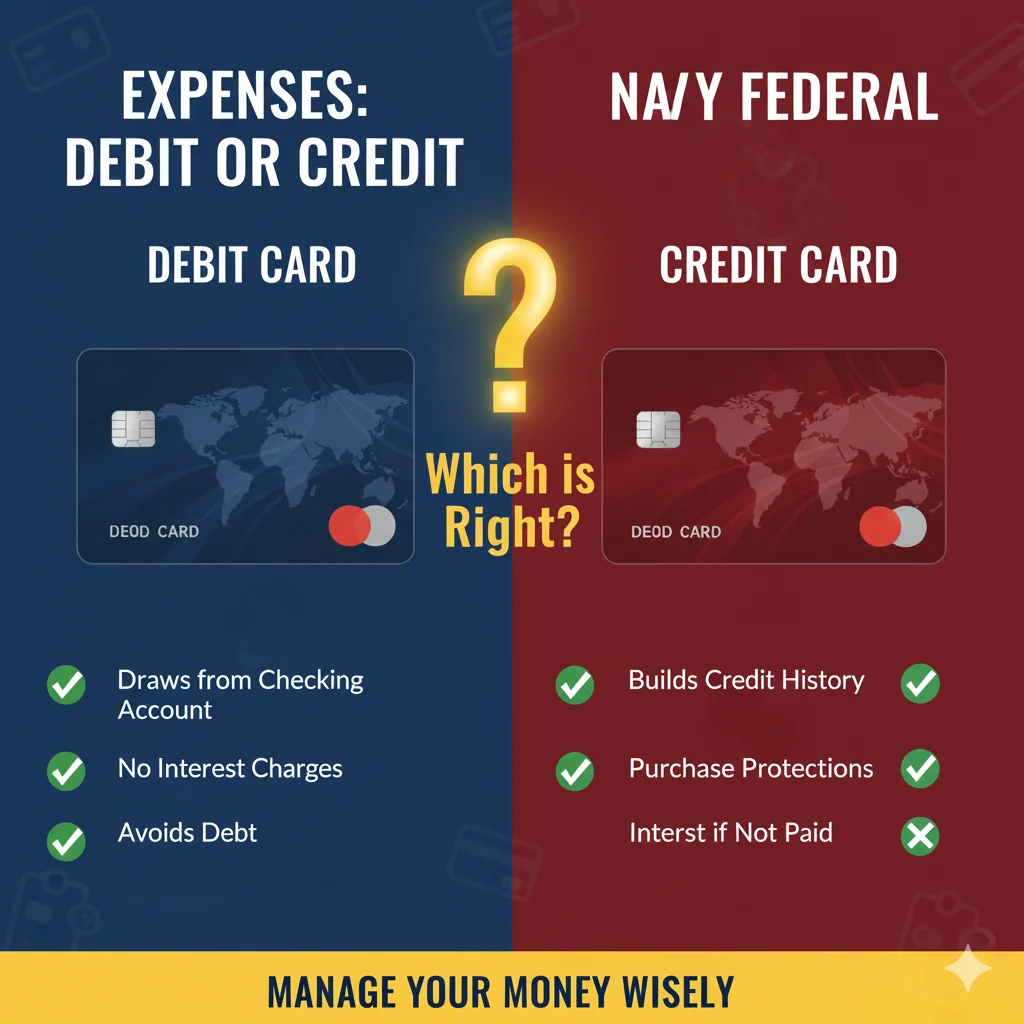 Expenses Debit or Credit