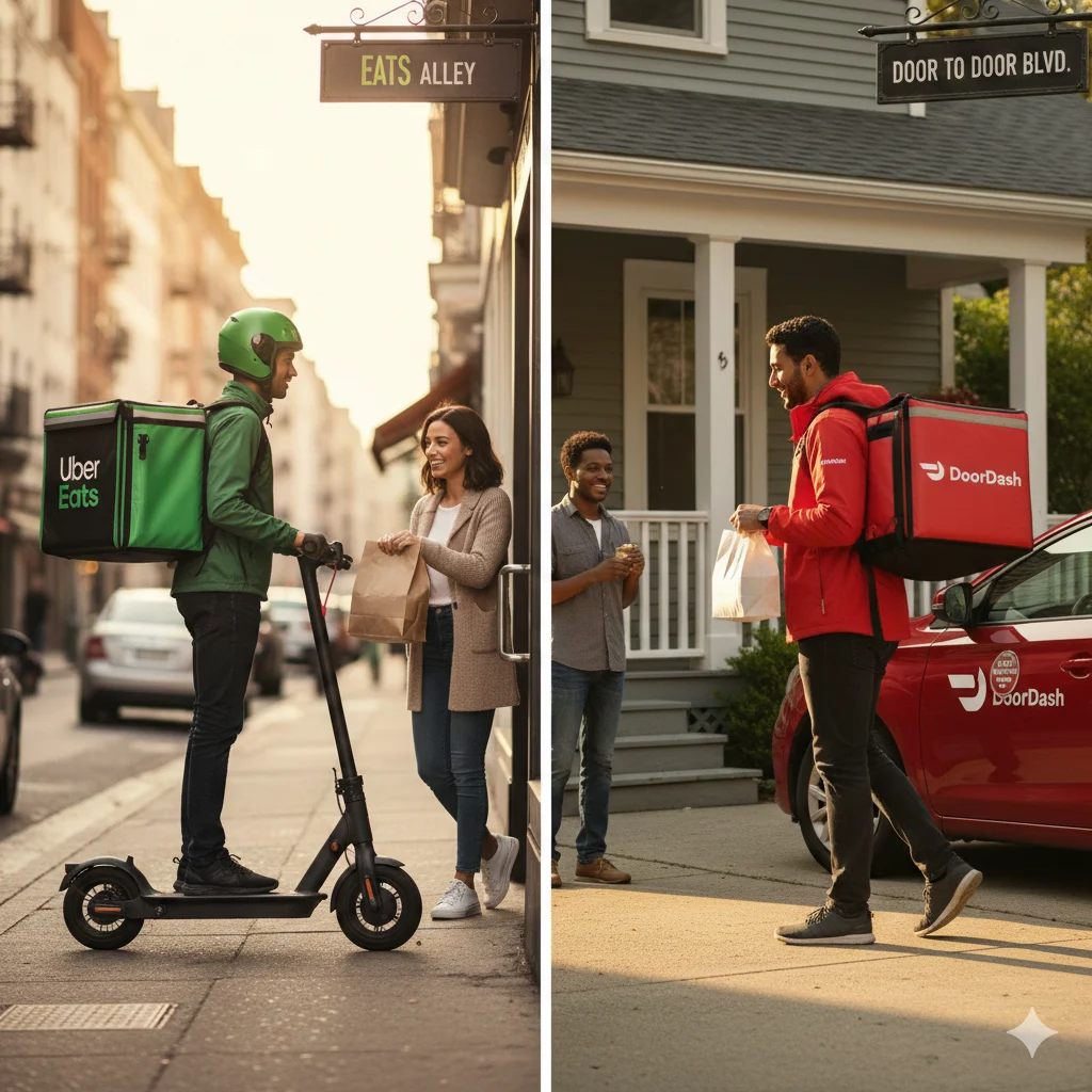 Uber Eats or DoorDash