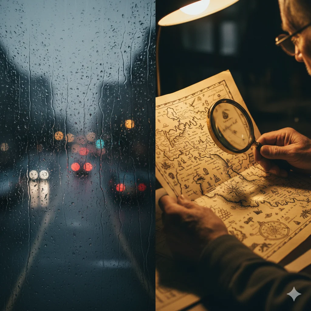 pouring / poring