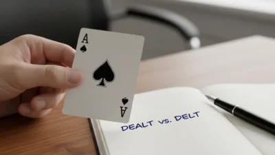dealt / delt
